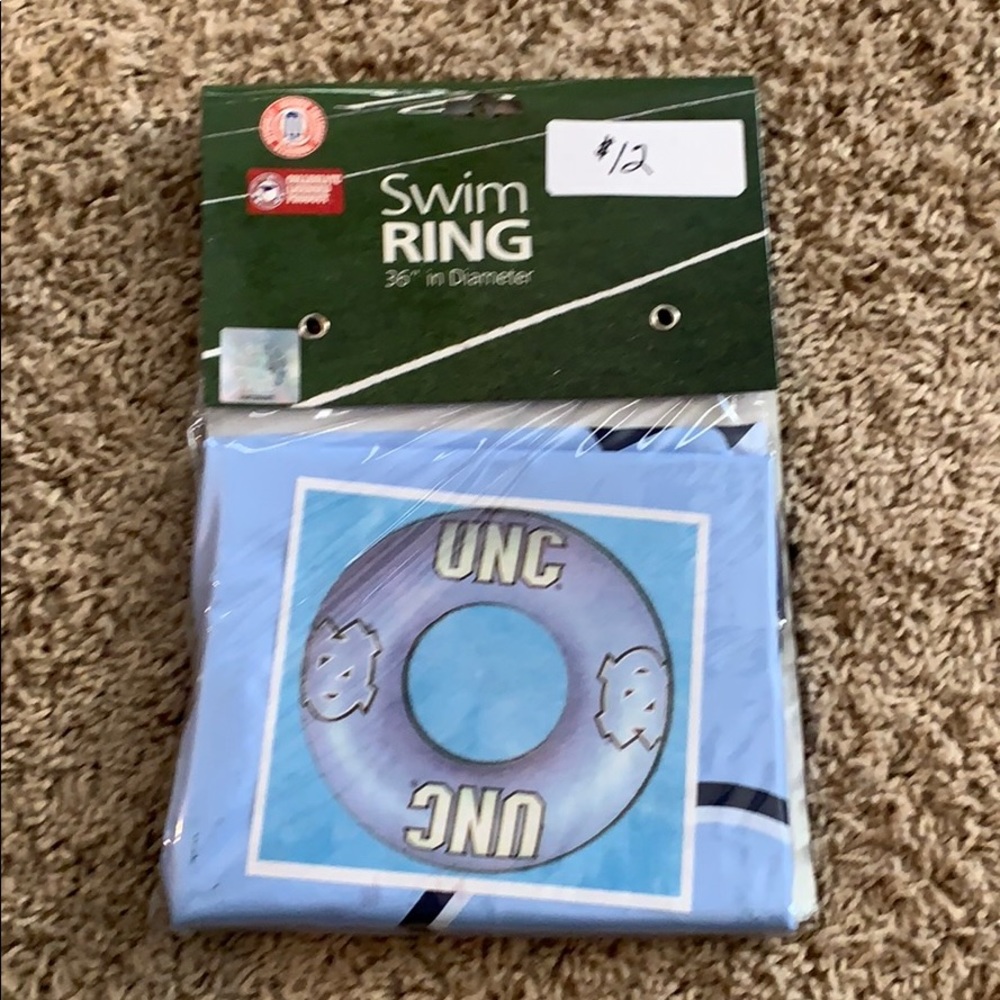 North Carolina Tar Heels swim ring